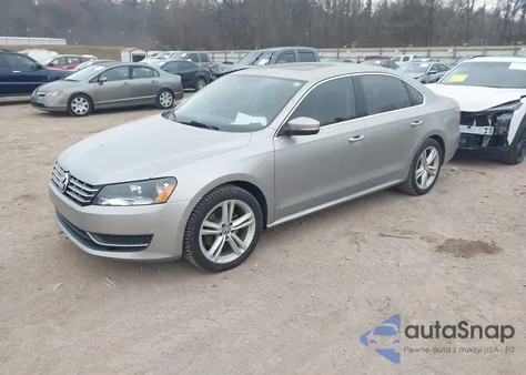 2014 Volkswagen Passat 2.0L Tdi Se from USA, damaged, VIN 1VWBN7A33EC110443